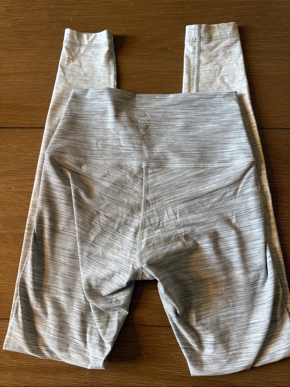 lululemon athletica Light Gray High-Rise Performance Leggings